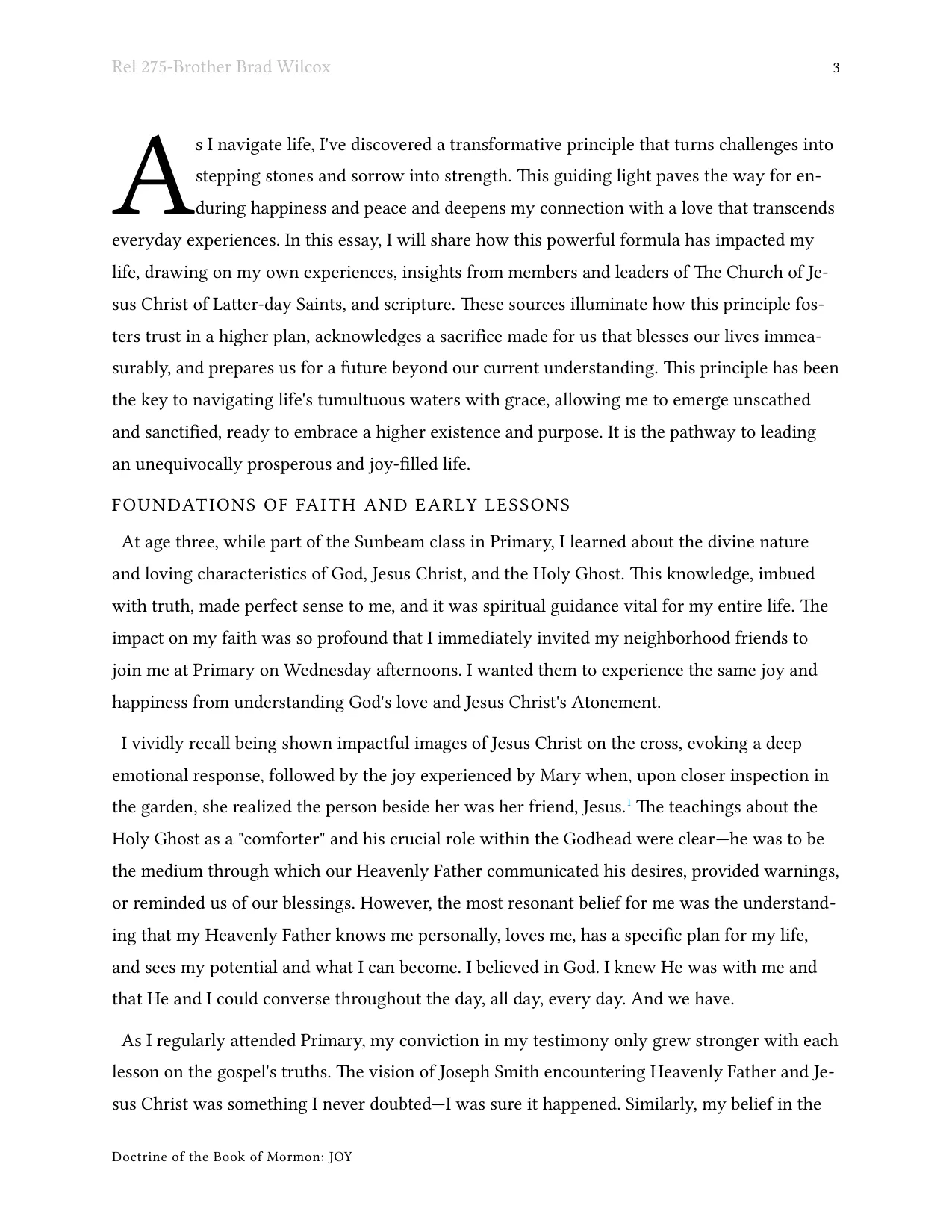 Accessing Divine Grace and Love, page 3 of 14