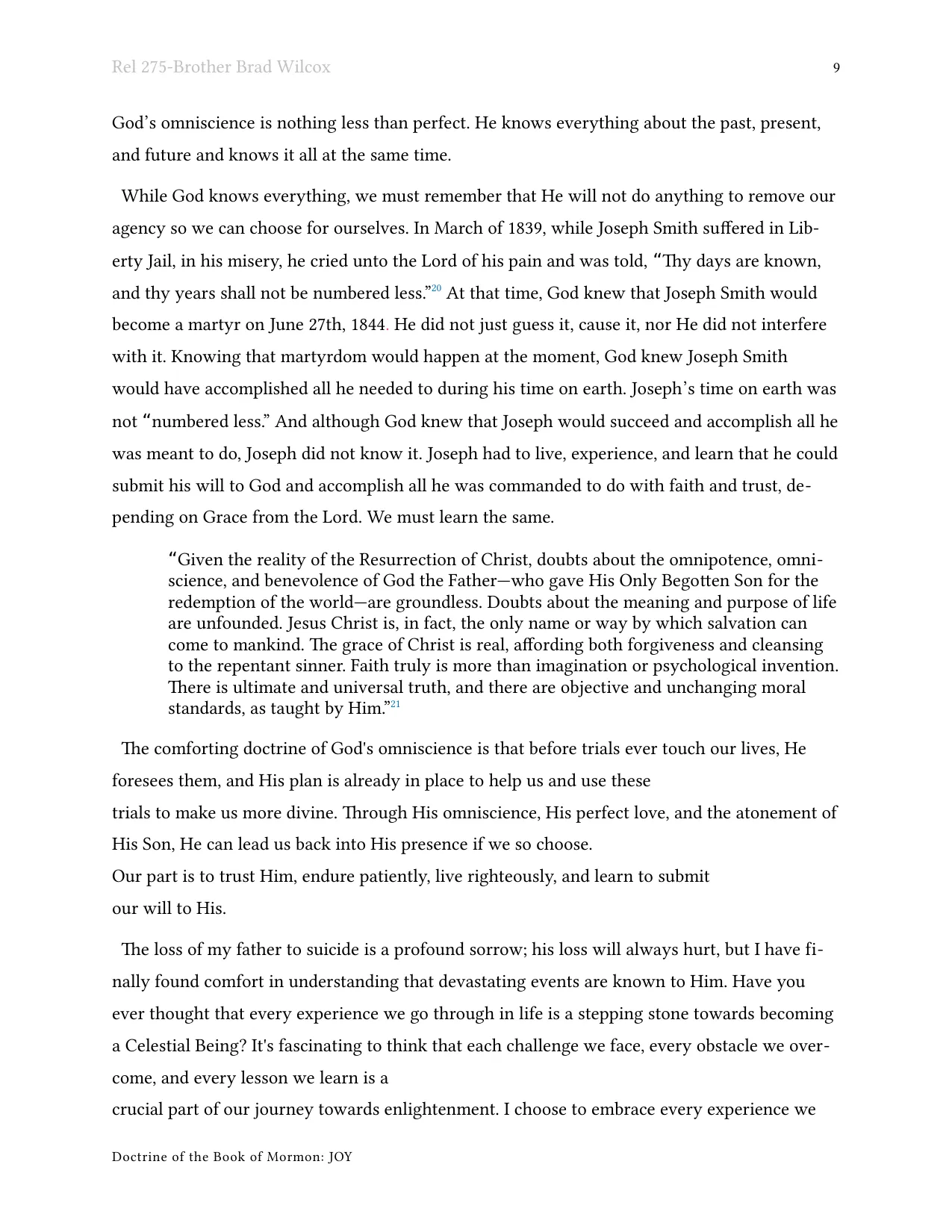 Accessing Divine Grace and Love, page 9 of 14