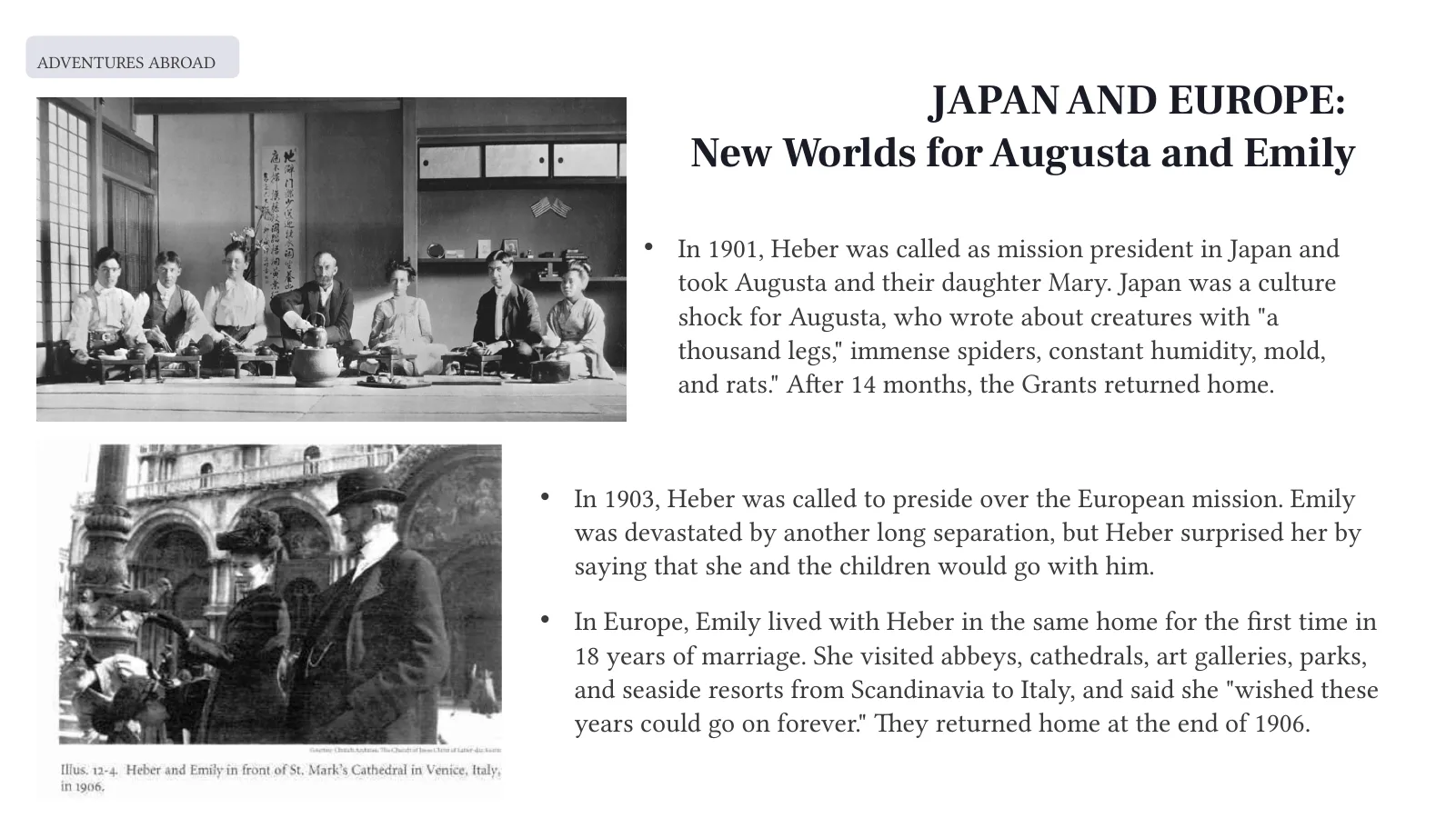 More Than a Footnote: The Wives of Heber J. Grant, page 18 of 22