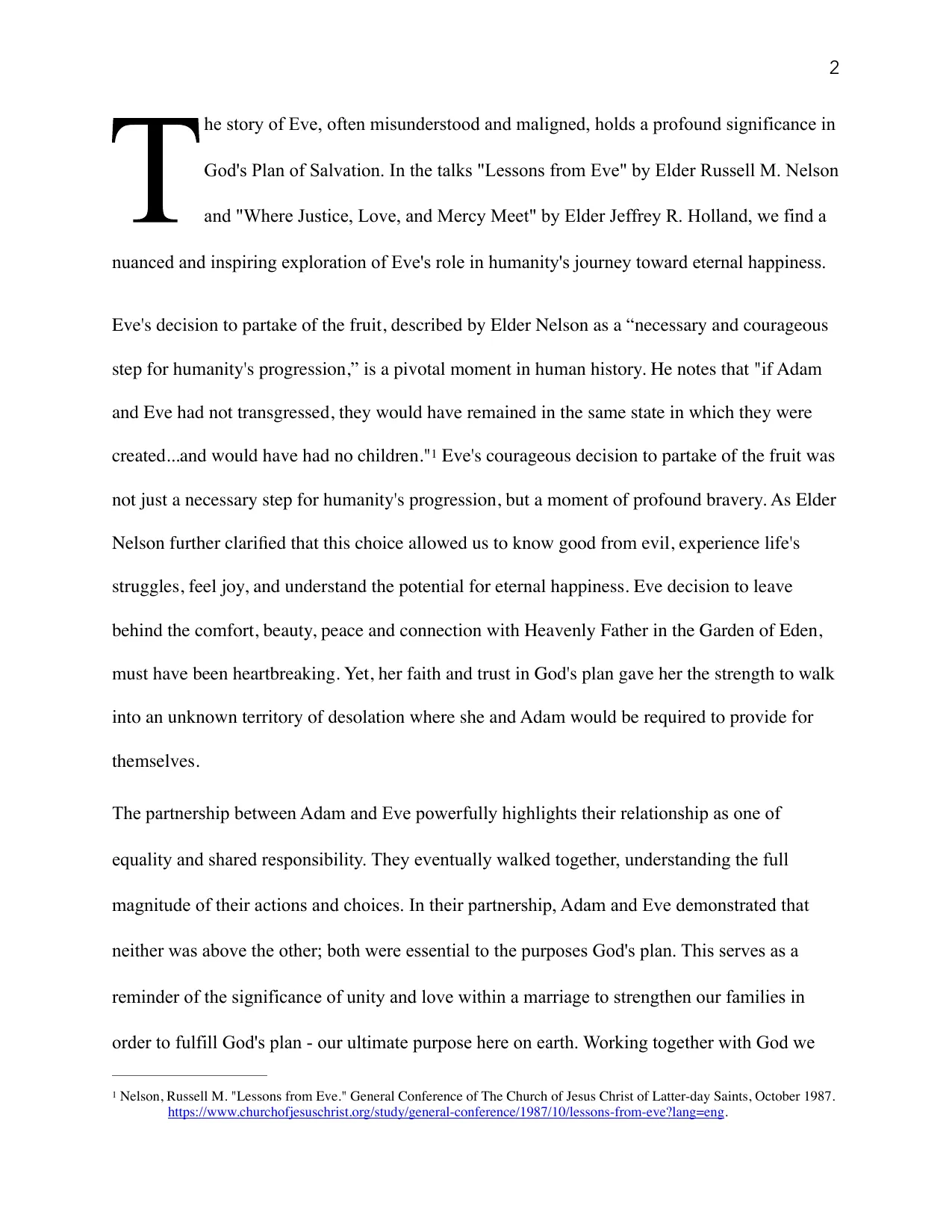 Embracing Life’s Choices: Finding Joy and Eternal Happiness, page 2 of 5