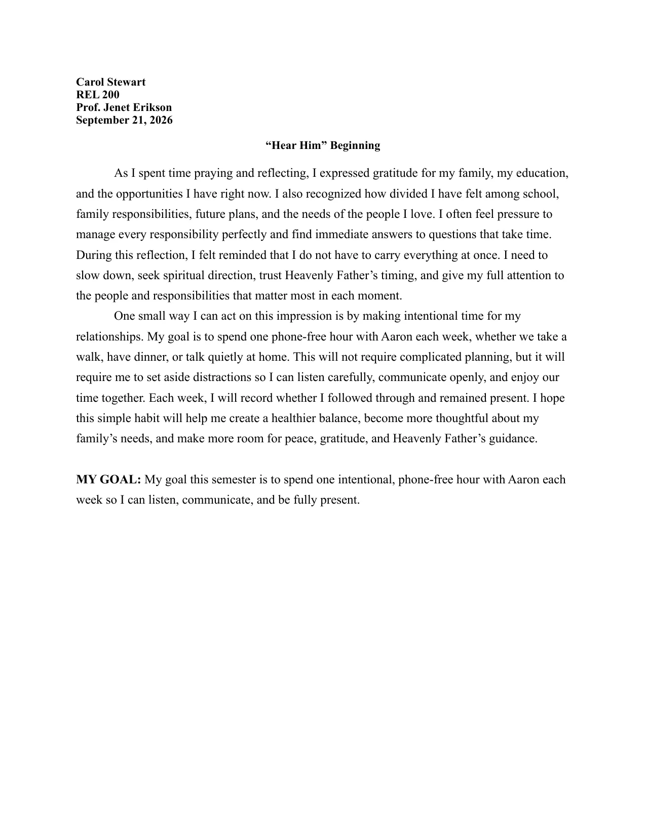 Hear Him, page 1 of 1