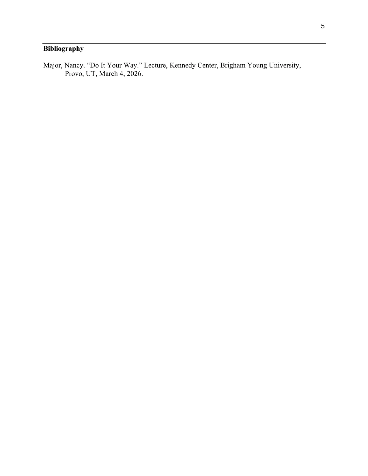 Dr. Nancy Major and the Value of the Detour, page 6 of 6