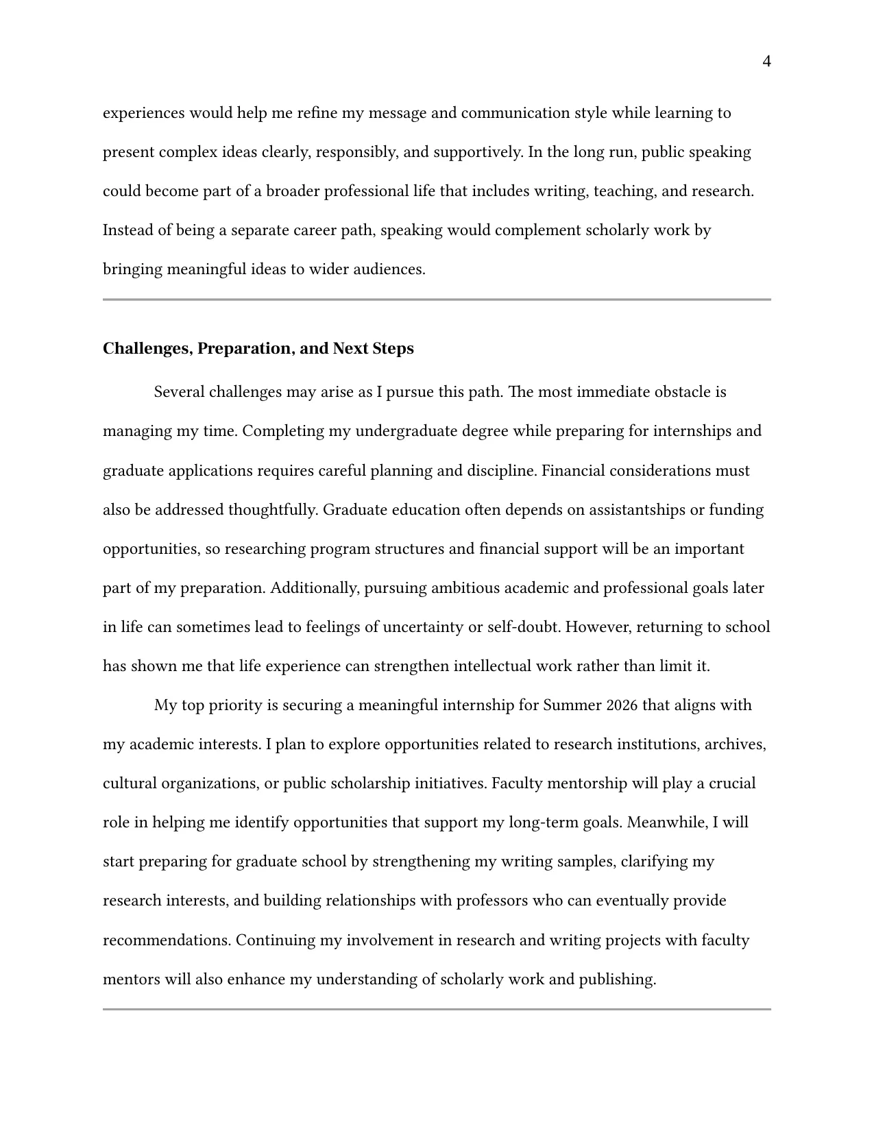 Professional Plan, page 4 of 5