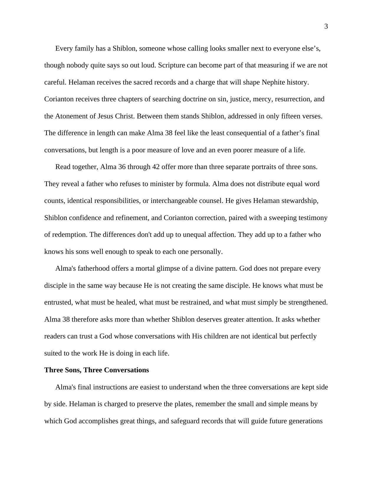 The Faithful Middle: How God Measures a Life, page 3 of 16