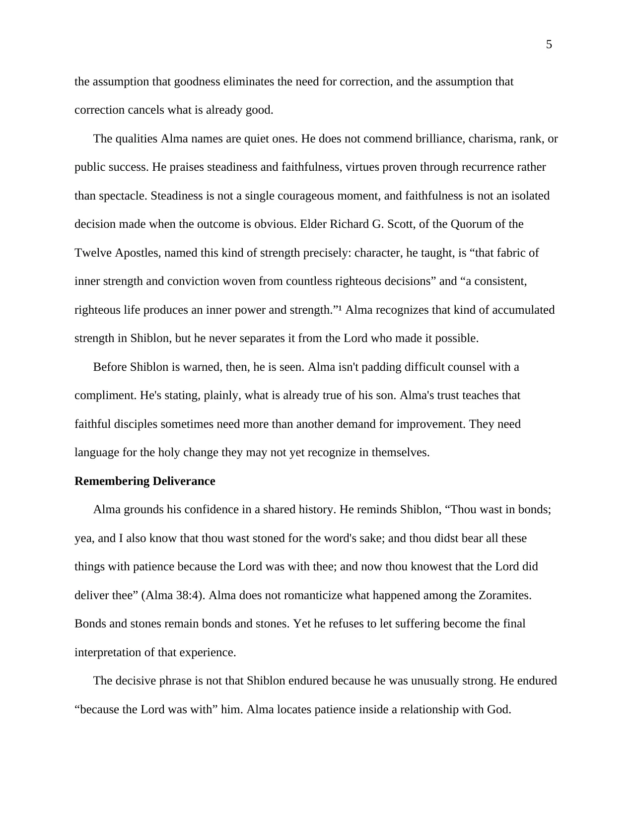 The Faithful Middle: How God Measures a Life, page 5 of 16