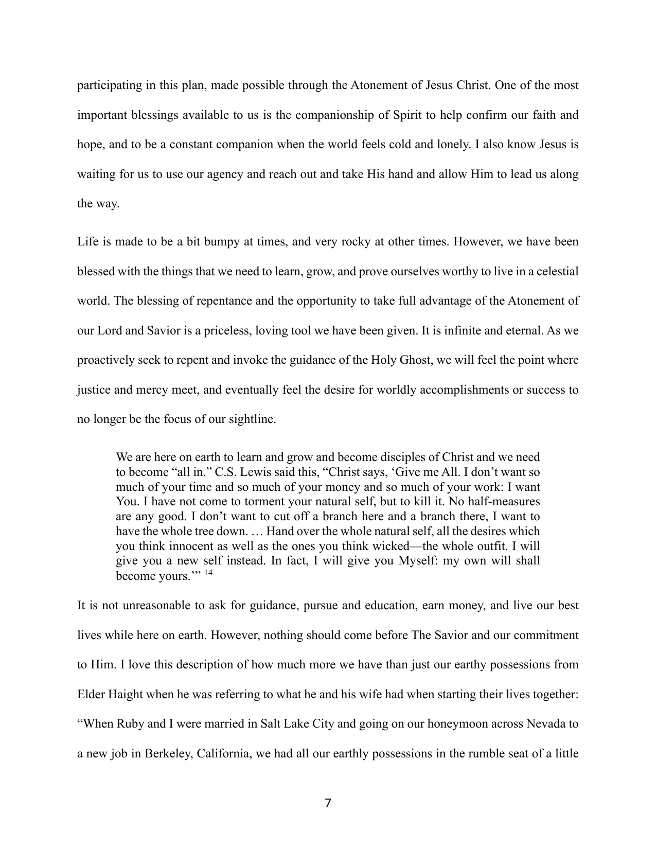 The Infinite Atonement: From Temporal Mindset to Eternal Vision, page 8 of 11
