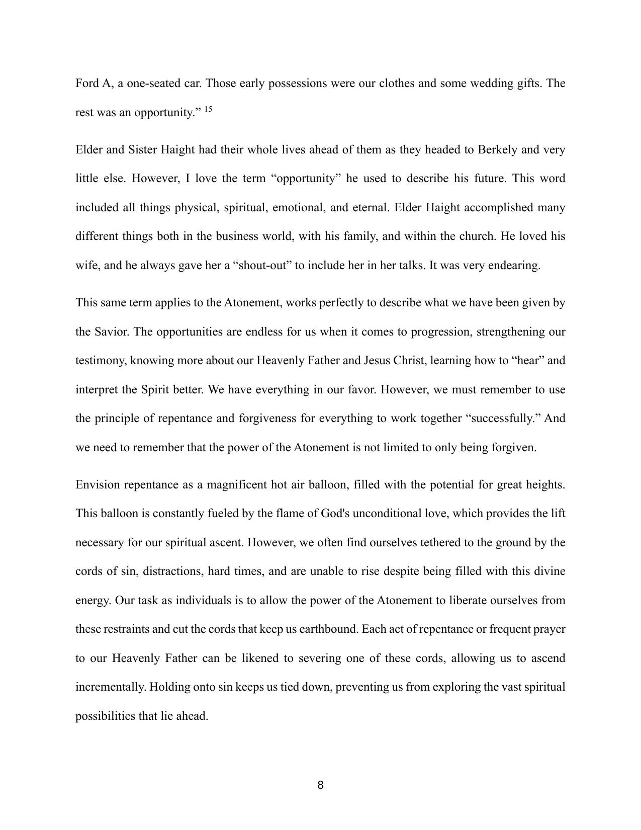 The Infinite Atonement: From Temporal Mindset to Eternal Vision, page 9 of 11