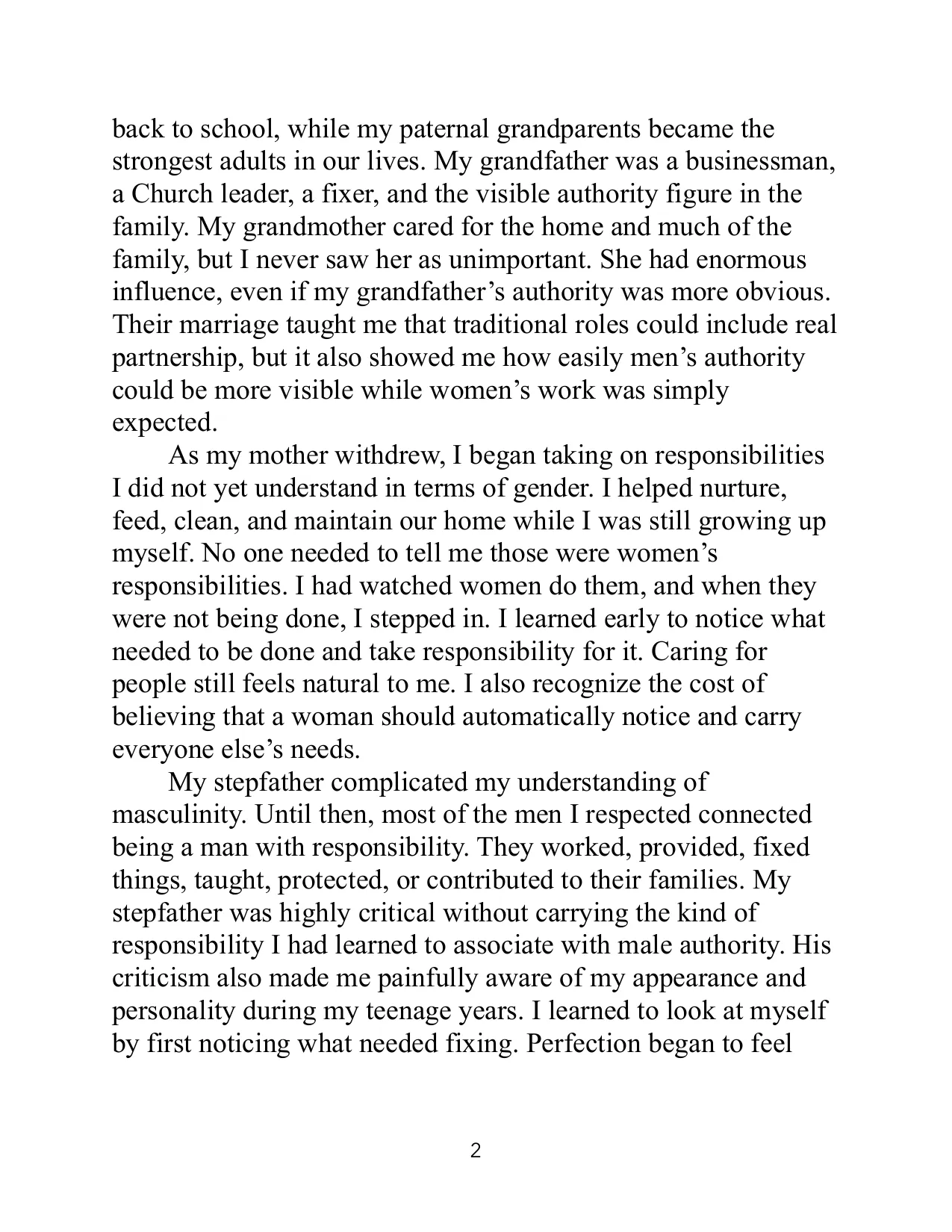 The Roles Beneath the Roles, page 2 of 5