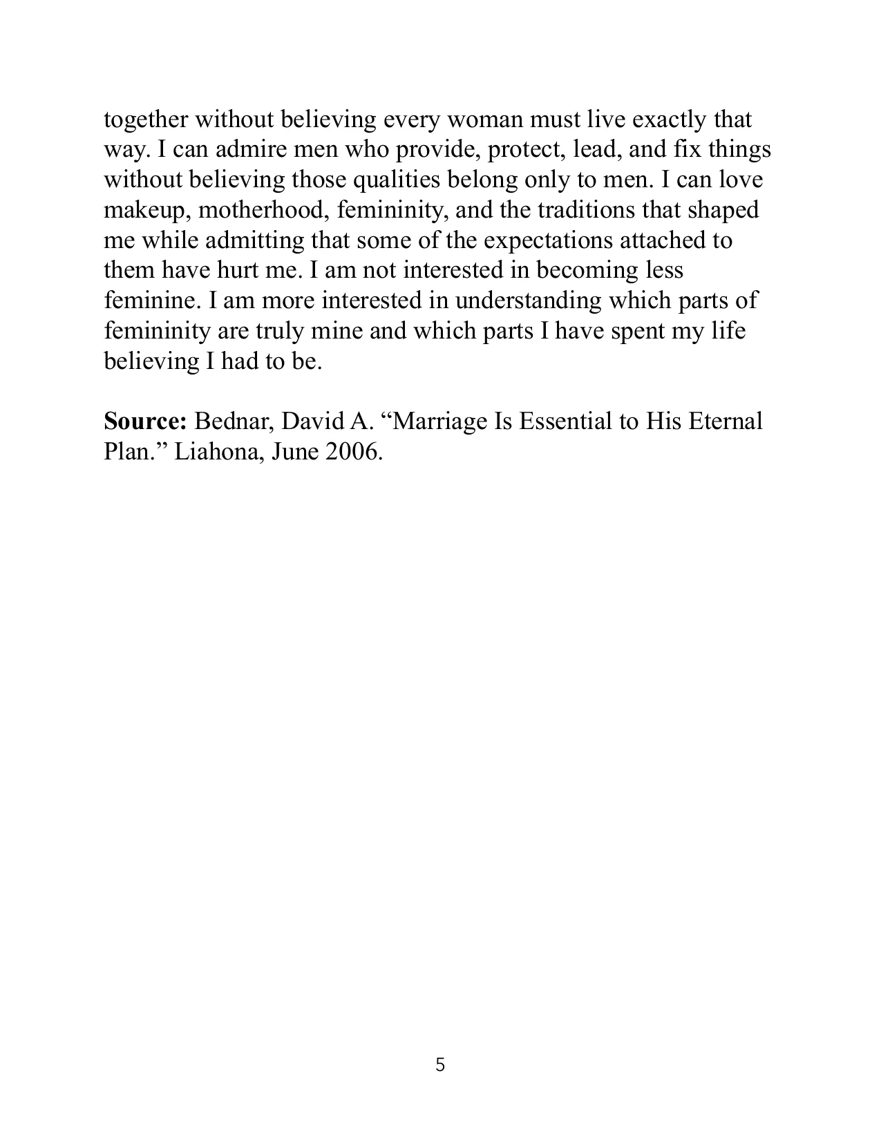 The Roles Beneath the Roles, page 5 of 5